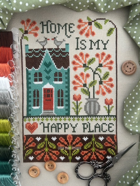 Home Is My Happy Place - Little Dove Designs