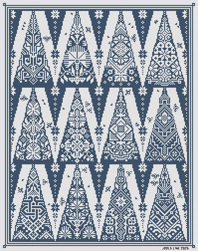 Icon Trees - Long Dog Samplers