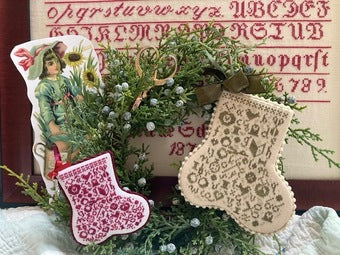 A Stitcher's Stocking - JBW Designs