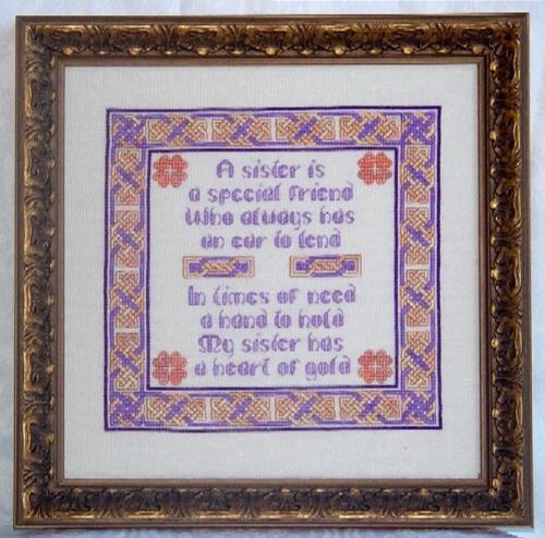 Celtic Sister Sampler - DD Designs
