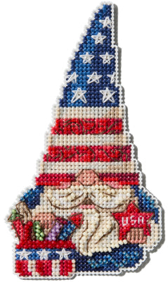 Patriotic Gnome By Jim Shore - Mill Hill