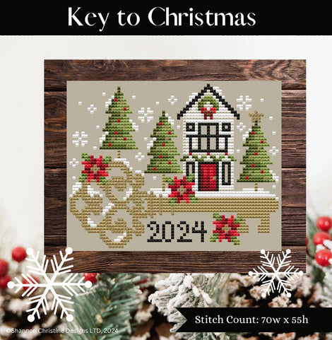 Key To Christmas - Shannon Christine Designs