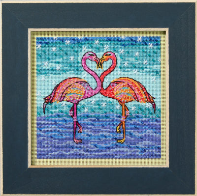 Flowering Flamingos (2025) - Laurel Burch - Mill Hill