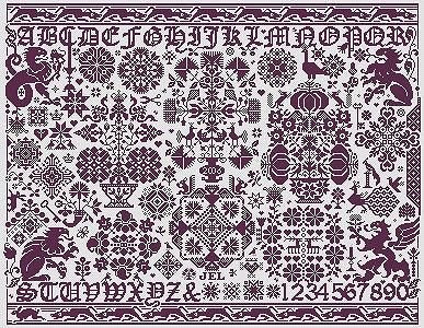 St Reatham - Long Dog Samplers
