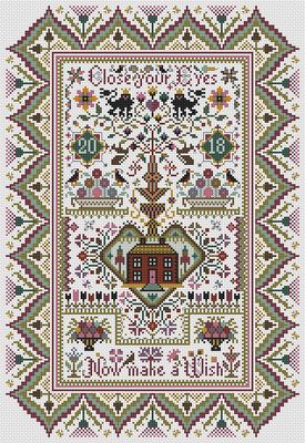 The Wishing Tree - Long Dog Samplers