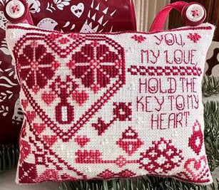 You, My Love: A Quaker Valentine - Luhu Stitches