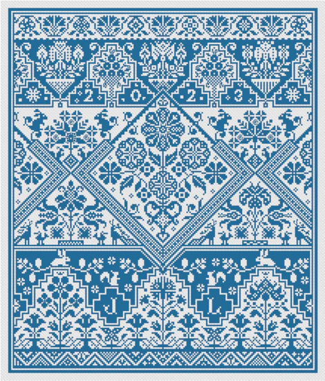 The Lady Garden - Long Dog Samplers