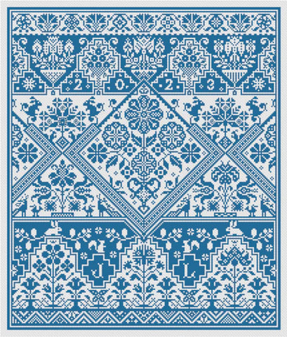 The Lady Garden - Long Dog Samplers