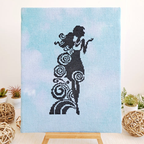 Lady's Silhouette 2 - Artmishka Cross Stitch