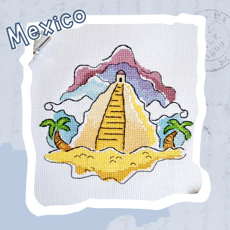 Landmarks: Mexico - Artmishka Cross Stitch