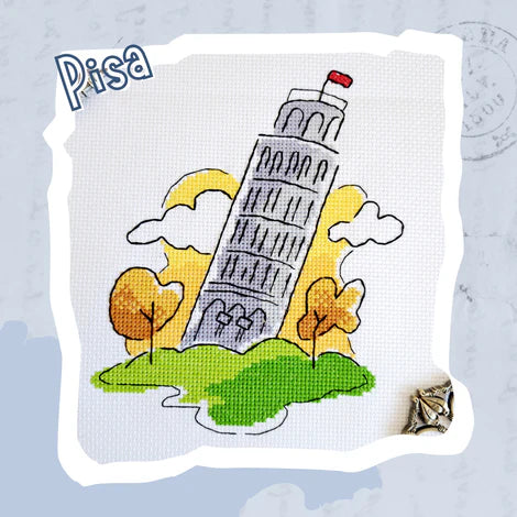 Landmarks: Pisa - Artmishka Cross Stitch