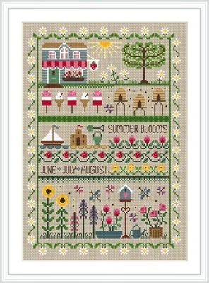 Summer Blooms - Little Dove Designs