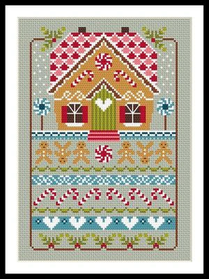 Gingerbread Cottage - Little Dove Designs