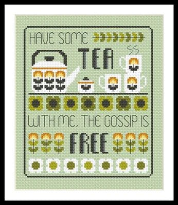 Tea & Gossip - Little Dove Designs