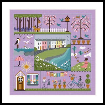 A Stitch For All Seasons: Spring - Little Dove Designs