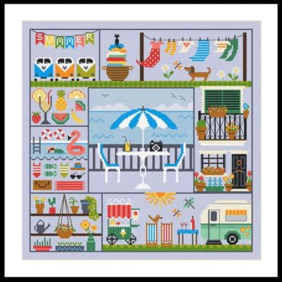 A Stitch For All Seasons: Summer - Little Dove Designs