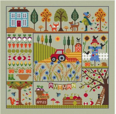 A Stitch For All Seasons: Autumn - Little Dove Designs