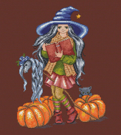 Little Witch - Artmishka Cross Stitch