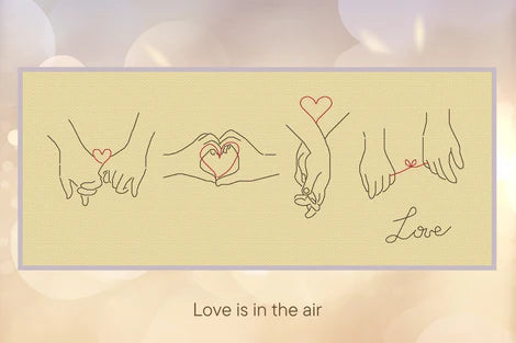 Love Is In The Air - Artmishka Cross Stitch