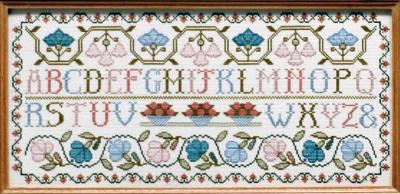 Alphabet Sampler - Moira Blackburn Samplers