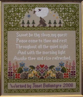 Guest Room Sampler - Moira Blackburn Samplers