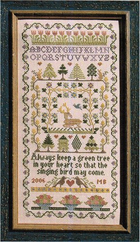 Green Tree - Moira Blackburn Samplers