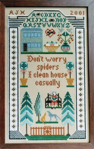 Don't Worry Spiders - Moira Blackburn Samplers