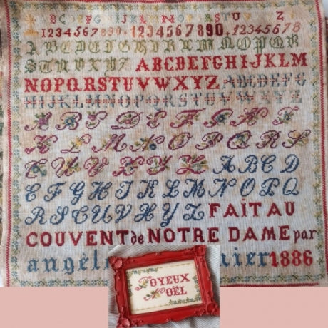 Notre Dame Alphabets & Joyeux Noel - Mojo Stitches