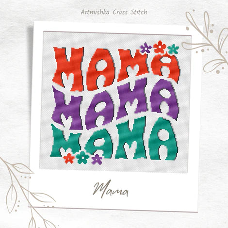 Mama - Artmishka Cross Stitch