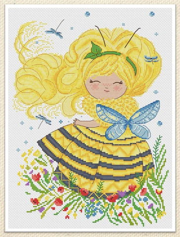 Maya The Bee - Artmishka Cross Stitch