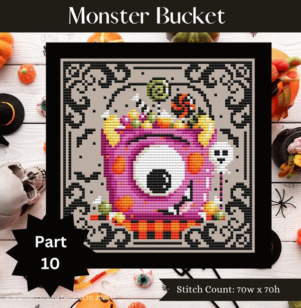 Monster Bucket - Shannon Christine Designs