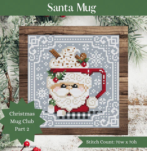Santa Mug - Shannon Christine Designs