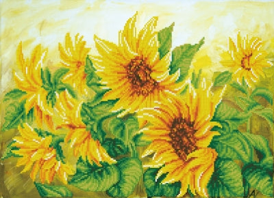 Hazy Daze Sunflowers - Diamond Dotz
