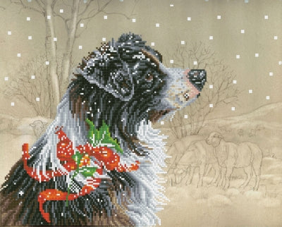 Christmas Collie - Diamond Dotz