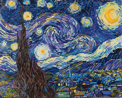 Starry Night: Van Gogh - Diamond Dotz