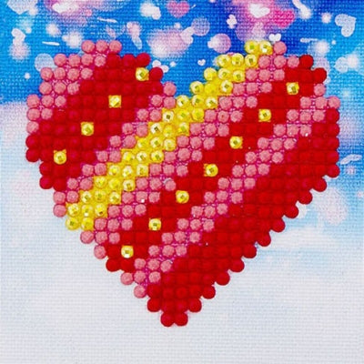 Patchwork Heart - Diamond Dotz