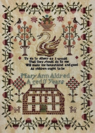 Mary Ann Aldred Sampler - Needle WorkPress