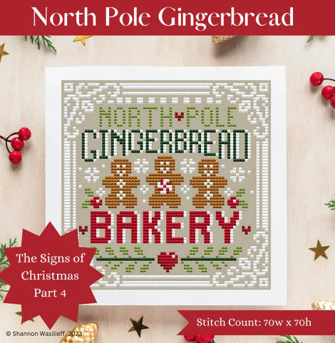 North Pole Gingerbread: The Signs Of Christmas Part 4 - Shannon Christine Designs