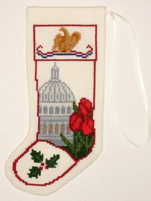 Springtime At The Capitol Stocking Ornament - The Posy Collection