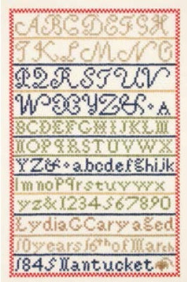 Lydia Cary Sampler  - The Posy Collection