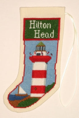 Hilton Head Lighthouse Stocking Ornament - The Posy Collection