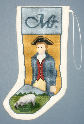 Mr. Colonial Stocking Ornament - The Posy Collection