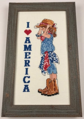 I Love America By Kathleen McElwaine - The Posy Collection