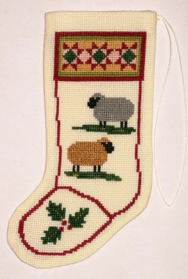 Colonial Sheep Stocking Ornament - The Posy Collection