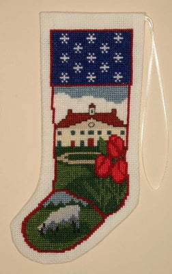 Mount Vernon Stocking Ornament - The Posy Collection