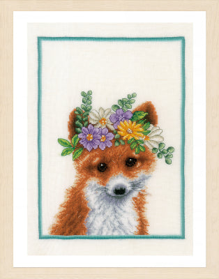 Flower Crown Fox - Lanarte