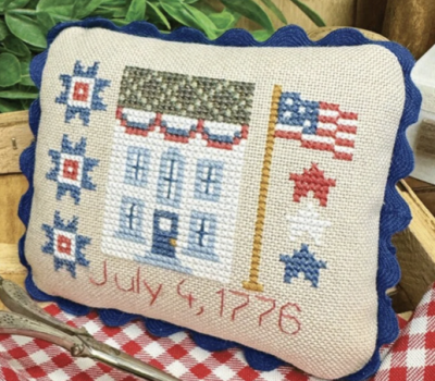 July 4, 1776 House - Primrose Cottage Stitches