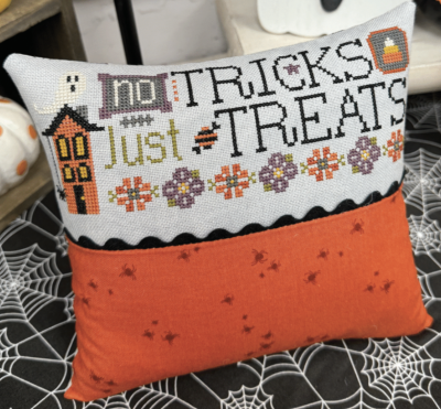 No Tricks Just Treats - Primrose Cottage Stitches