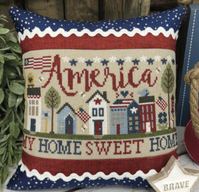 America My Home Sweet Home - Primrose Cottage Stitches