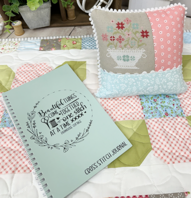 Beautiful Things To Come Together One Stitch At A Time Cross Stitch Journal - Primrose Cottage Stitches